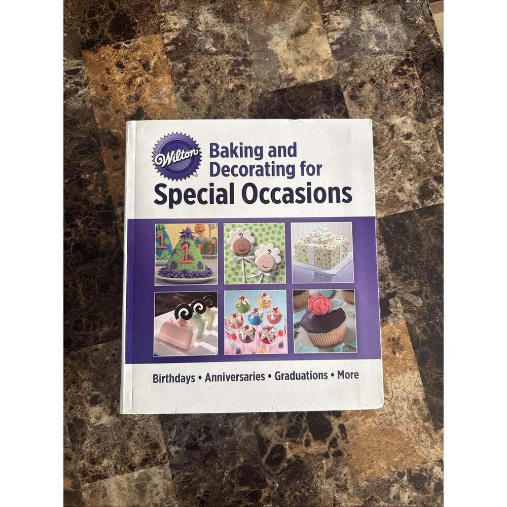 Wilton Baking & Decorating for Special Occasions Book Like New